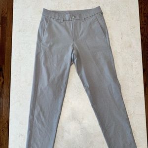 Raw Linen Lululemon Commission Pant Slim--WovenAir Ventlight 29x32